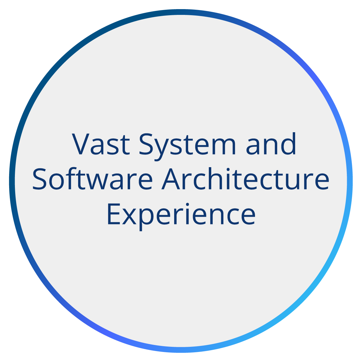 Vast System and Software Architecture Experience